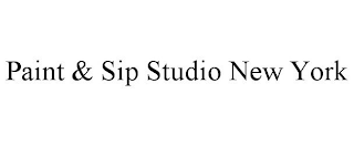 PAINT & SIP STUDIO NEW YORK