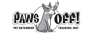 PAWS OFF! PET DETERRENT TRAINING MAT