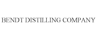 BENDT DISTILLING COMPANY