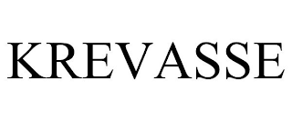 KREVASSE