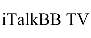 ITALKBB TV