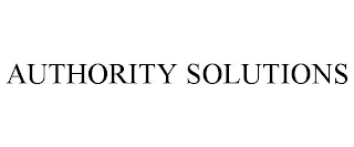 AUTHORITY SOLUTIONS