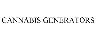 CANNABIS GENERATORS