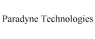 PARADYNE TECHNOLOGIES