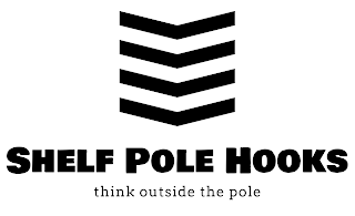 SHELF POLE HOOKS THINK OUTSIDE THE POLE