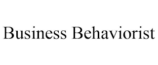 BUSINESS BEHAVIORIST