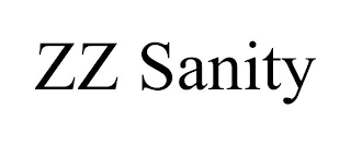 ZZ SANITY