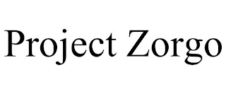 PROJECT ZORGO