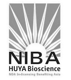 NIBA HUYA BIOSCIENCE NDA IN-LICENSING BENEFITING ASIA