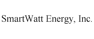 SMARTWATT ENERGY, INC.