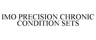 IMO PRECISION CHRONIC CONDITION SETS