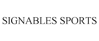 SIGNABLES SPORTS