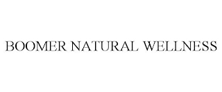 BOOMER NATURAL WELLNESS