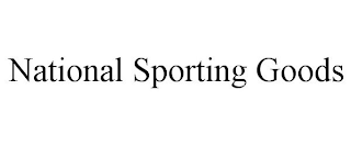 NATIONAL SPORTING GOODS