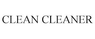 CLEAN CLEANER