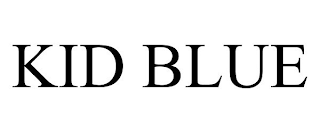 KID BLUE