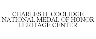 CHARLES H. COOLIDGE NATIONAL MEDAL OF HONOR HERITAGE CENTER