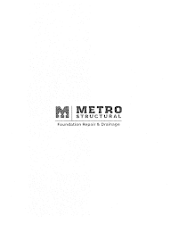 M METRO STRUCTURAL FOUNDATION REPAIR & DRAINAGE