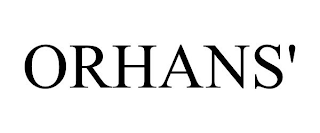 ORHANS'