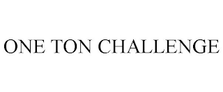 ONE TON CHALLENGE