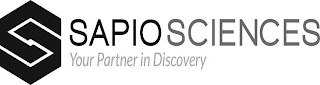 S SAPIO SCIENCES YOUR PARTNER IN DISCOVERY