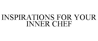 INSPIRATIONS FOR YOUR INNER CHEF