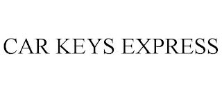 CAR KEYS EXPRESS