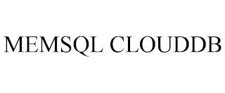 MEMSQL CLOUDDB