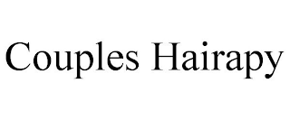 COUPLES HAIRAPY