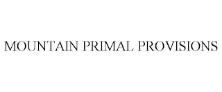 MOUNTAIN PRIMAL PROVISIONS