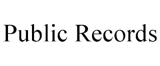 PUBLIC RECORDS