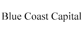 BLUE COAST CAPITAL