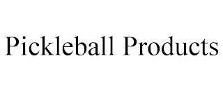 PICKLEBALL PRODUCTS