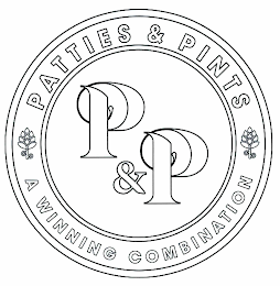 PATTIES & PINTS P&P A WINNING COMBINATION