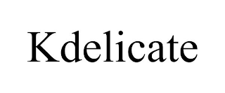 KDELICATE