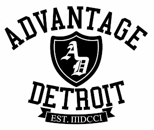 AD ADVANTAGE DETROIT EST. MDCCI