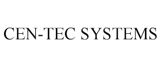 CEN-TEC SYSTEMS