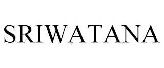 SRIWATANA