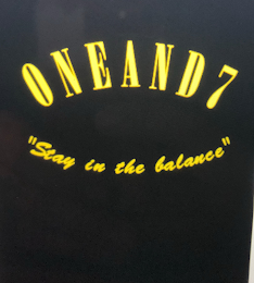 ONEAND7 "STAY IN THE BALANCE"