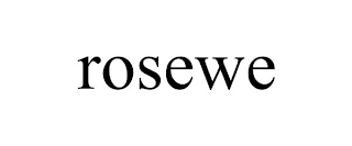 ROSEWE