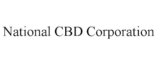 NATIONAL CBD CORPORATION