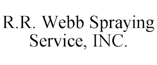 R.R. WEBB SPRAYING SERVICE, INC.