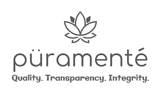 PURAMENTE QUALITY. TRANSPARENCY. INTEGRITY.