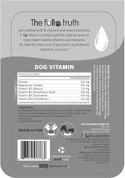 THE FULL TRUTH DOG VITAMIN