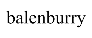 BALENBURRY