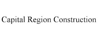 CAPITAL REGION CONSTRUCTION