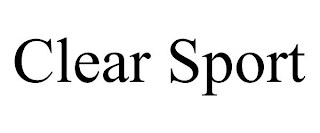 CLEAR SPORT