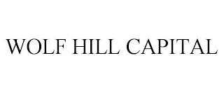 WOLF HILL CAPITAL