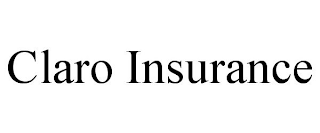 CLARO INSURANCE