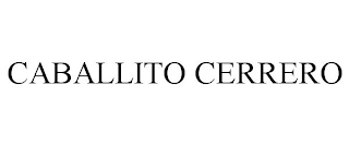 CABALLITO CERRERO
